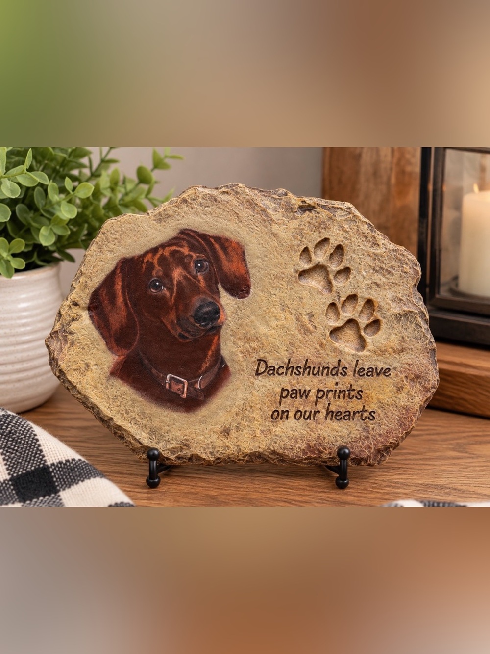 Vintage Bradford Exchange Dachshund Limited Edition Plaque